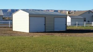 Enclosed Metal Building